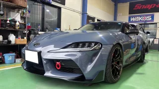 【施工記録】スープラ A91 ECUチューニング（ステージ1）・バブリング｜プレジャー（北九州市）
